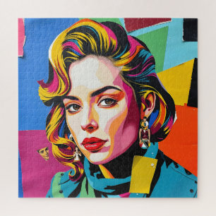 „Strasha“ - Gloss Pop Collage Dream Puzzle