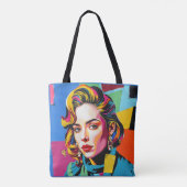 „Strasha“ - Gloss Pop Collage Dream Tasche (Rückseite)