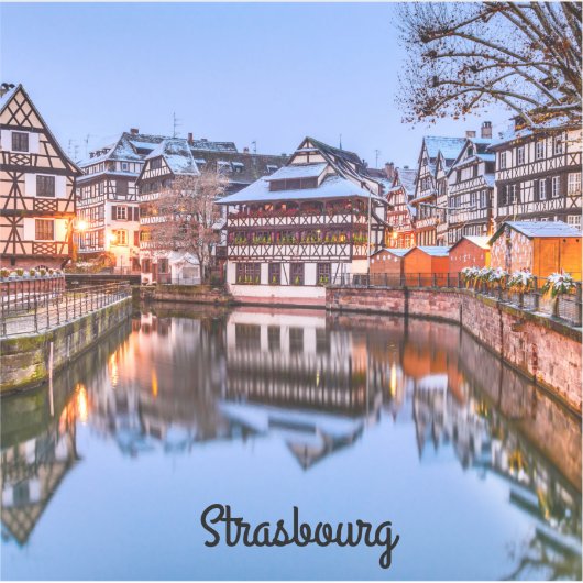 Straßburg Aufkleber (Vorderseite)