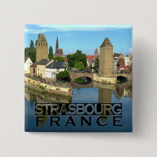 Straßburg Button (Vorderseite)