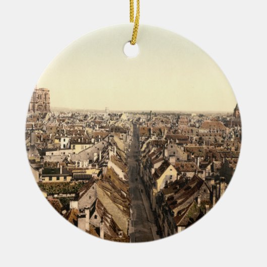 Straßburg, Elsass, Frankreich Keramik Ornament (Vorne)