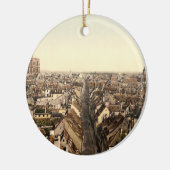 Straßburg, Elsass, Frankreich Keramik Ornament (Links)