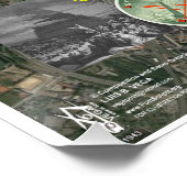 Straßburg - Europaparlament-Plan Poster (Ecke)