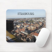 Straßburg Frankreich Aussicht von der Kathedrale Mousepad (Mit Mouse)