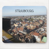 Straßburg Frankreich Aussicht von der Kathedrale Mousepad (Vorne)