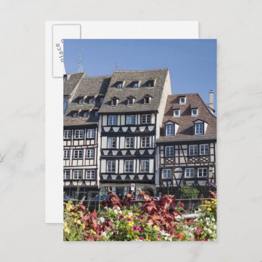 Straßburg, Frankreich Postkarte (Vorne/Hinten)