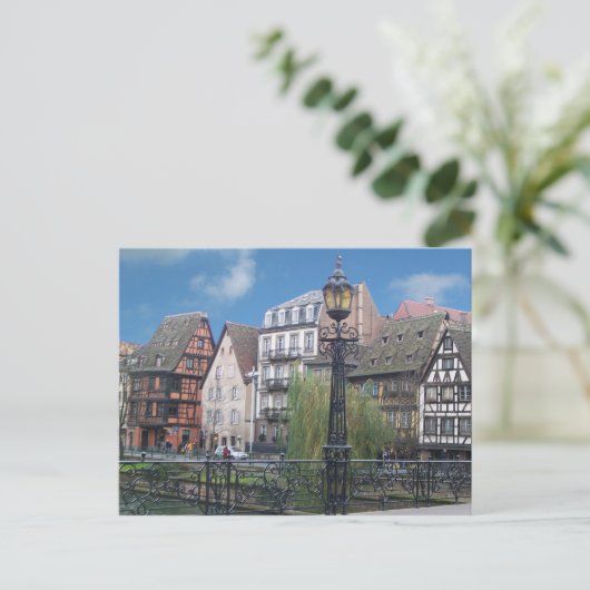Straßburg Frankreich Postkarte (Stehend Vorderseite)