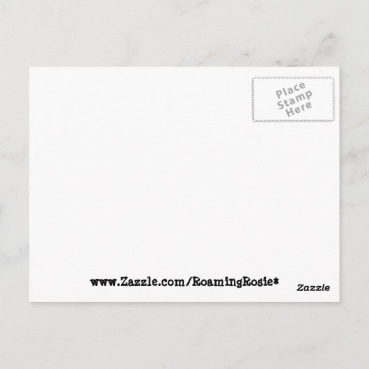 Straßburg Frankreich Postkarte (Rückseite)