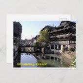 Straßburg, Frankreich Postkarte (Vorne/Hinten)