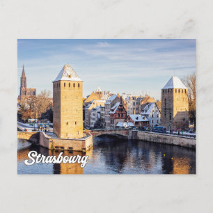 Straßburg, Frankreich Postkarte