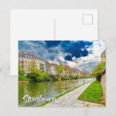 Straßburg, Frankreich Postkarte (Vorne/Hinten)