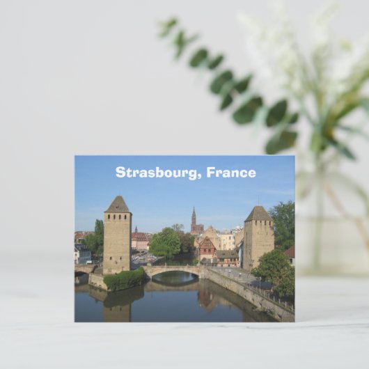 Straßburg, Frankreich Postkarte (Stehend Vorderseite)