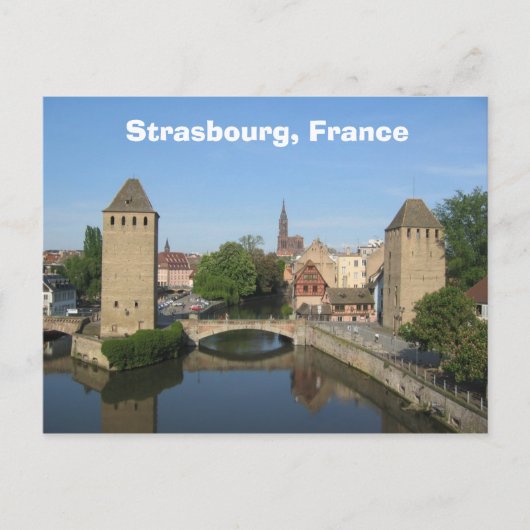 Straßburg, Frankreich Postkarte (Vorderseite)