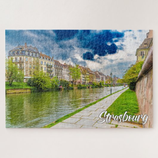 Straßburg, Frankreich Puzzle (Horizontal)