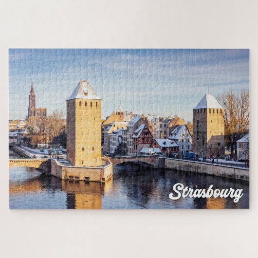 Straßburg, Frankreich Puzzle (Horizontal)