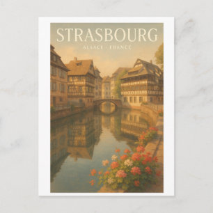 Straßburg — Frankreich Romantikstadt Postkarte
