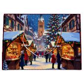 Straßburg, Frankreich Weihnachten   Große Geschenktüte (Vorderseite)