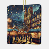 Straßburg, Frankreich - Weihnachtsmarkt Keramikornament (Links)