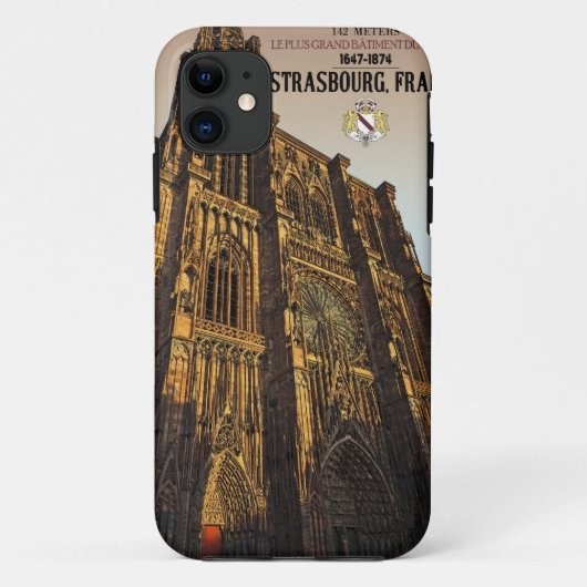 Straßburg - Kathedrale Notre Dame Case-Mate iPhone Hülle (Rückseite)