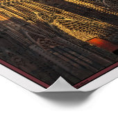 Straßburg - Kathedrale Notre Dame Poster (Ecke)