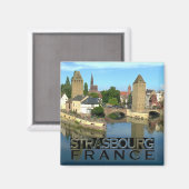 Straßburg Magnet (Vorderseite/Rückseite)
