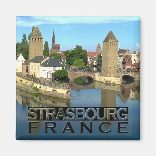 Straßburg Magnet (Vorne)