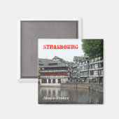 Straßburg Magnet (Vorderseite/Rückseite)