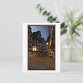 Straßburg - Petit France - Früh Vormittag Postkarte (Stehend Vorderseite)