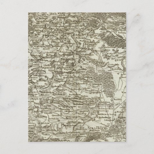 Straßburg Postkarte (Vorderseite)