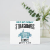 Straßburg Postkarte (Stehend Vorderseite)