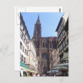Straßburg Postkarte (Vorne/Hinten)