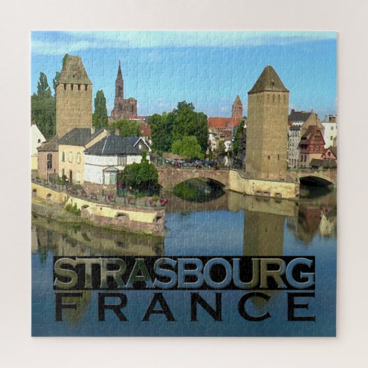 Straßburg Puzzle (Vertikal)