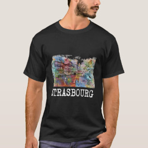 Straßburg Shirt - Elsass-T-Shirt-Hemd-T-Shirt