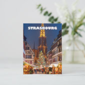 Straßburg The Capital of Christmas Postkarte (Stehend Vorderseite)