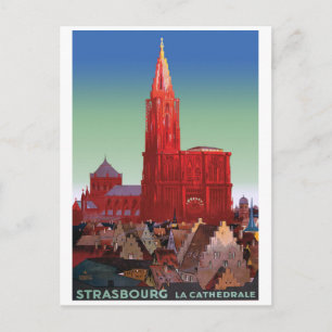 Straßburger Dom, Frankreich Postkarte