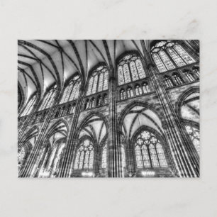 Straßburger Domarchitektur Postkarte