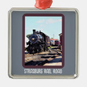 Straßburger Eisenbahnbahnhof Ornament Aus Metall (Vorne)