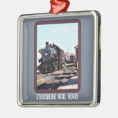 Straßburger Eisenbahnbahnhof Ornament Aus Metall (Links)