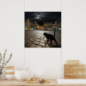 Straßburger Nacht Poster (Küche)