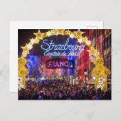 Straßburger Postkarte (Vorne/Hinten)
