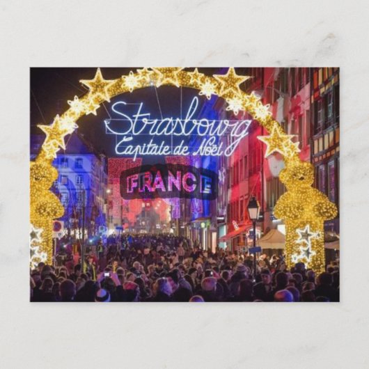 Straßburger Postkarte (Vorderseite)