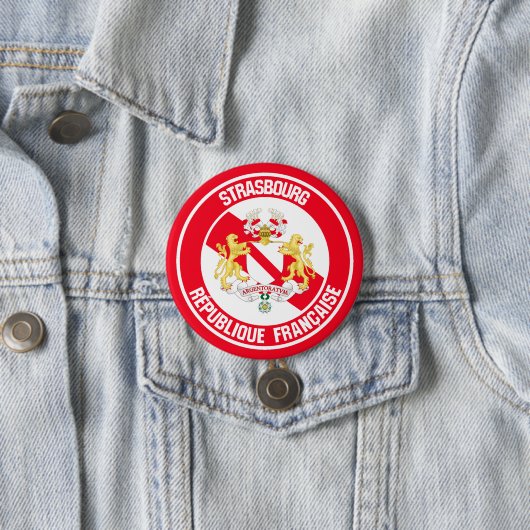 Straßburger Runde Button (Beispiel)