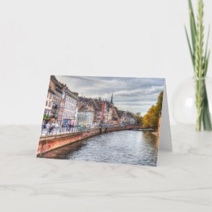 Straßburger Stadtansicht Karte