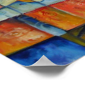 Straßdialog II - Canvas Print Poster (Ecke)