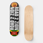 STRASSE 2 ZION 8 1/4" Skateboarddecke Skateboard (Vorderseite)