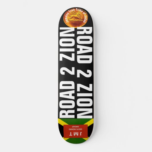 STRASSE 2 ZION 8 1/4" Skateboarddecke Skateboard (Vorderseite)