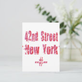 Straße 42. postkarte (Stehend Vorderseite)