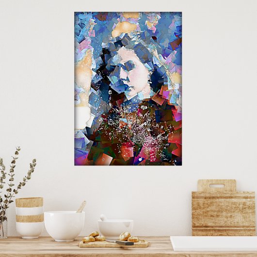 Straße 4 poster (Küche)