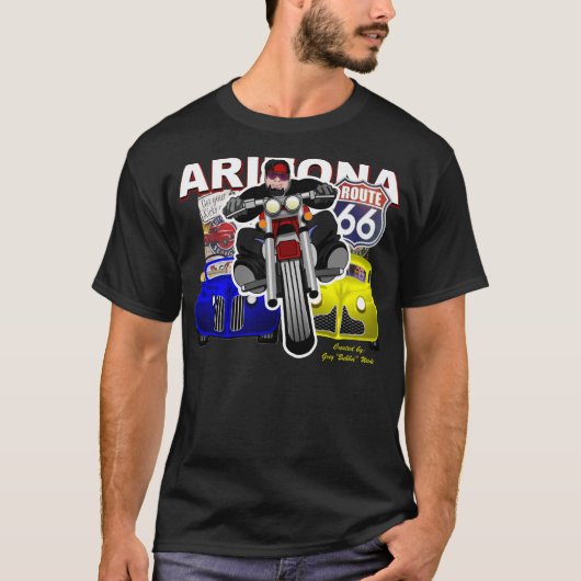 STRASSE 66 ARIZONA T-Shirt (Vorderseite)