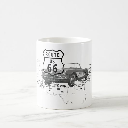 STRASSE 66 KAFFEETASSE (Mittel)